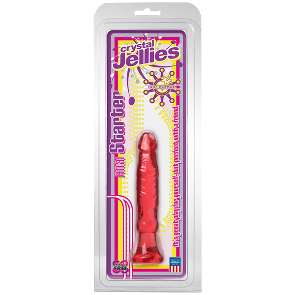 6 Inch ANAL STARTER Dildo | Clear Pink