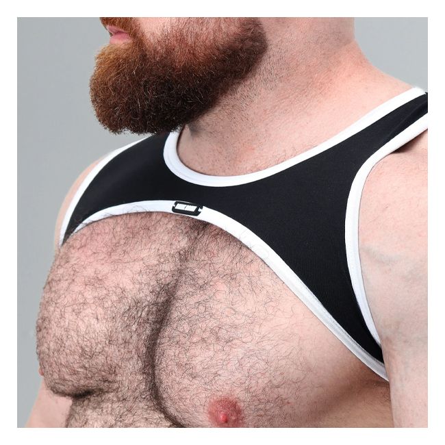 Dark Room Push Out Harness | Black
