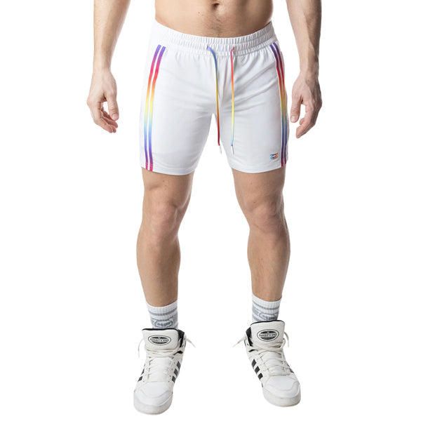 Nasty Pig Aura Pride Rugby Short - White/Multi - image 3