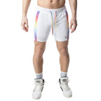 Nasty Pig Aura Pride Rugby Short - White/Multi - image 3
