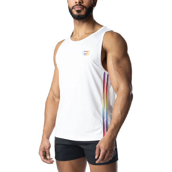 Nasty Pig Aura Pride Tank Top - White/Multi