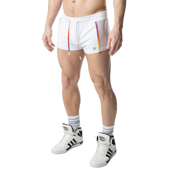 Nasty Pig Aura Pride Trunk Short - White/Multi