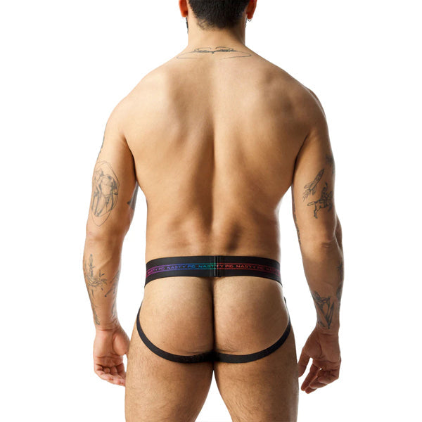 Nasty Pig Prism Pride Jock Strap - Black - image 2