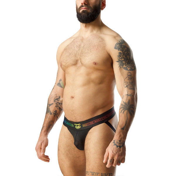 Nasty Pig Prism Pride Jock Strap - Black