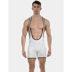 Barcode Berlin Backless Singlet Versos - White/Black