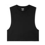 BIKE® Graphic BIKE Crop Tank - Black
