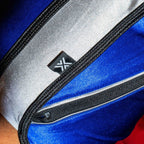 Boxer Barcelona X-Boyz Mini Short - Marine Blue/Silver - image 4