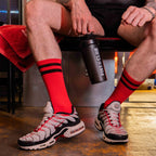 Boxer Barcelona Skater Socks Fist - Red/Black - image 2