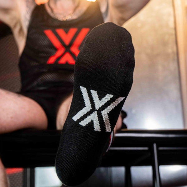 Boxer Barcelona Skater Socks Slut - Black/Red/White - image 2