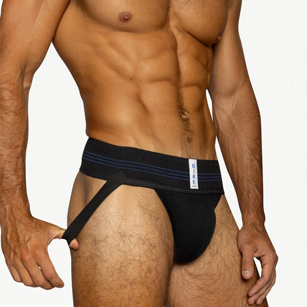 BIKE® 80's Vintage Jockstrap - Black - image 2