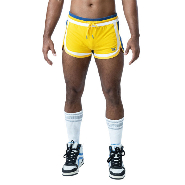 Nasty Pig Deadlift Trunk Short - Goldenrod/Cadet Blue/White - image 2