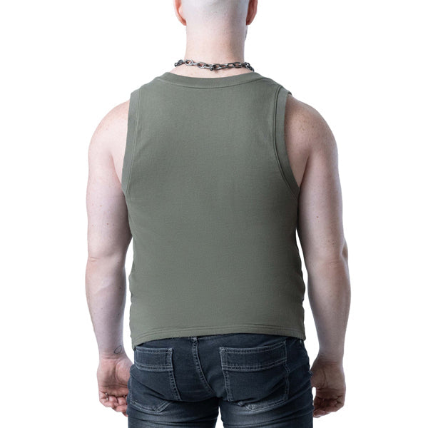 Nasty Pig Shred Tank Top - Army Green - image 2