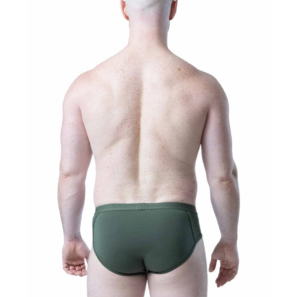 Nasty Pig Shred Y-Front Brief - Army Green - image 2