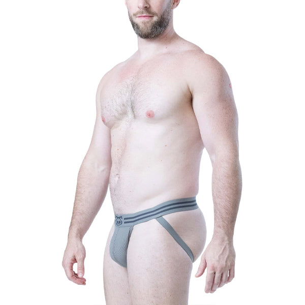 Nasty Pig Thermo Jock Strap - Shark Grey/Fossil Grey