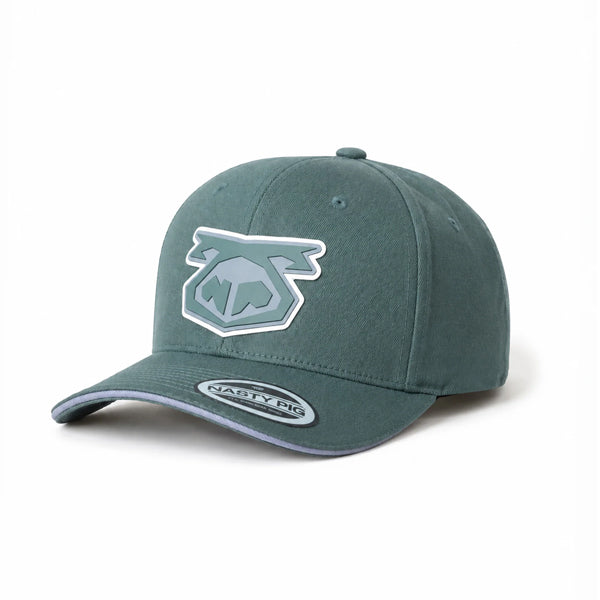 Nasty Pig Snout Cap 3.0 - Army Green/Shark Grey/White