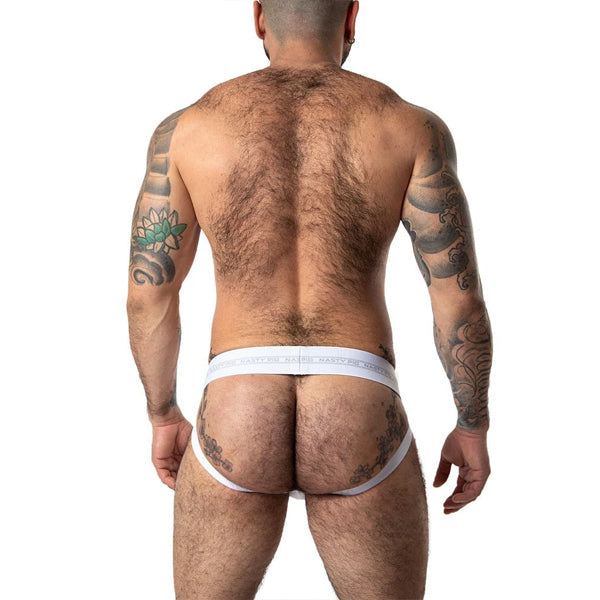 Nasty Pig Core Jock Strap - White/Grey - image 2