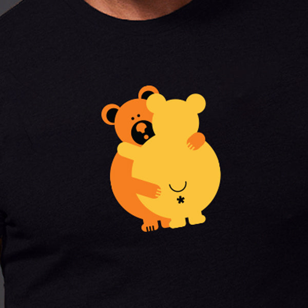 Silber Fuchs BearHug Tee/Shredder - Black