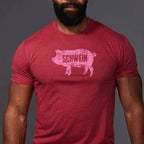 Silber Fuchs Schwein Tee/Shredder - Cardinal
