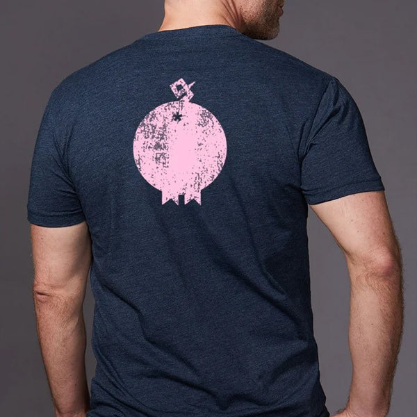 Silber Fuchs Vintage Butt Babies Piglet Tee/Shredder - Navy