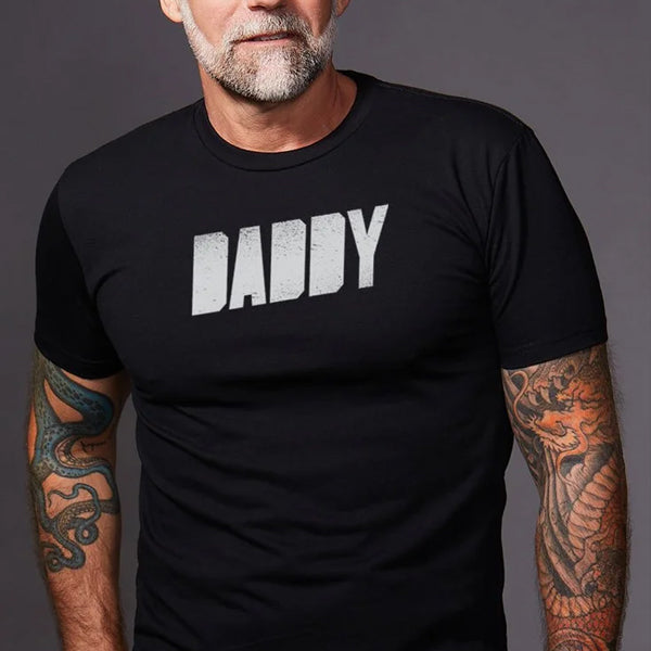Silber Fuchs Daddy Tee/Shrtedder- Black