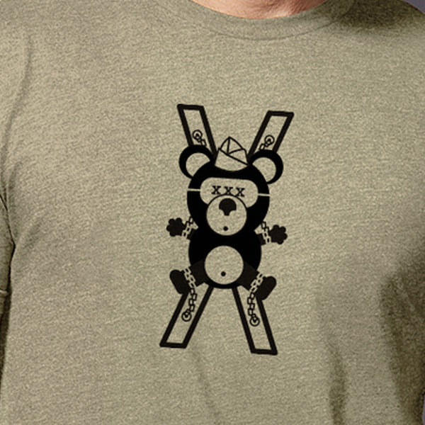 Silber Fuchs XXX Bar Tee/Shredder - Olive