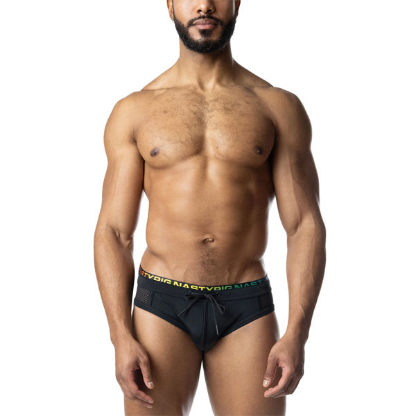 Nasty Pig Prism Pride Swim - Black - image 2