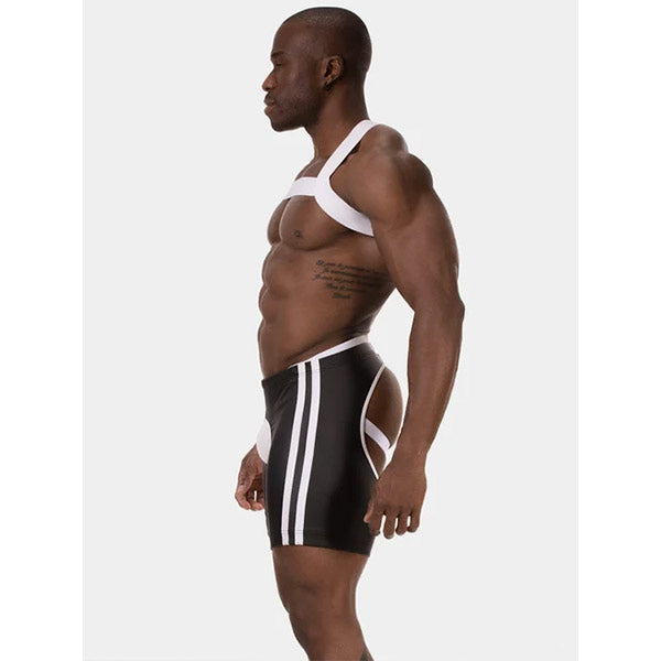 Barcode Berlin Chaps Short Jiho - Black/White
