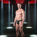 Fetish Daddy Eddie Jock - Black Leather - Nickel