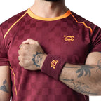 Nasty Pig Snout Arm Band - Burgundy/Vibrant Orange - OSFA