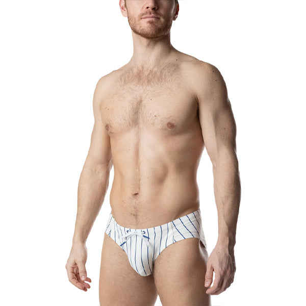 Nasty Pig Third Base Swim Bikini - White/Quartz Blue