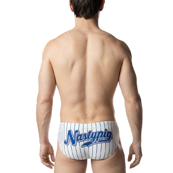 Nasty Pig Third Base Swim Bikini - White/Quartz Blue