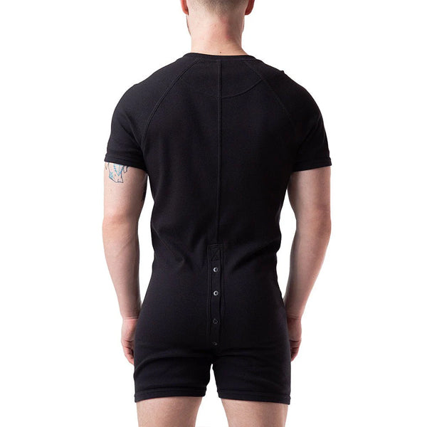 Nasty Pig Union Suit Cutoffs - Black