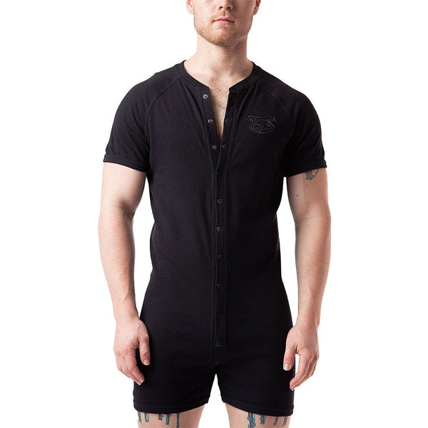 Nasty Pig Union Suit Cutoffs - Black