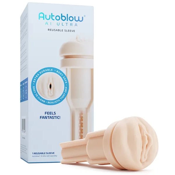 Autoblow Ai Ultra Vagina Sleeve - Vanilla
