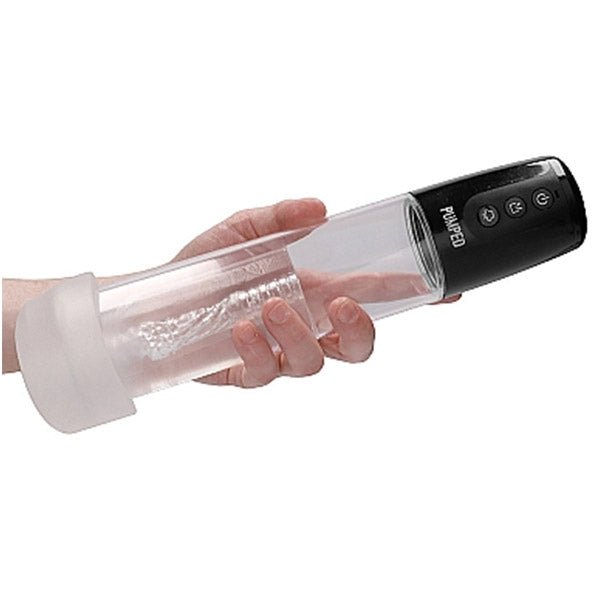 Automatic Cyber Pump with Masturbation Sleeve | Transparent