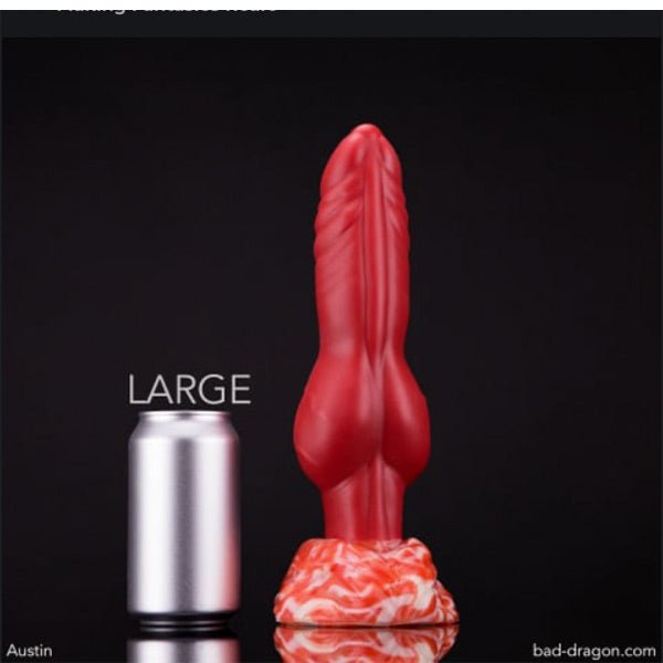Bad Dragon® Austin the Fox® Dildo | Natural