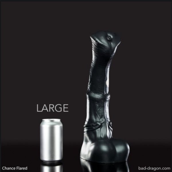 Bad Dragon® Chance the Flared Stallion® Dildo | Natural