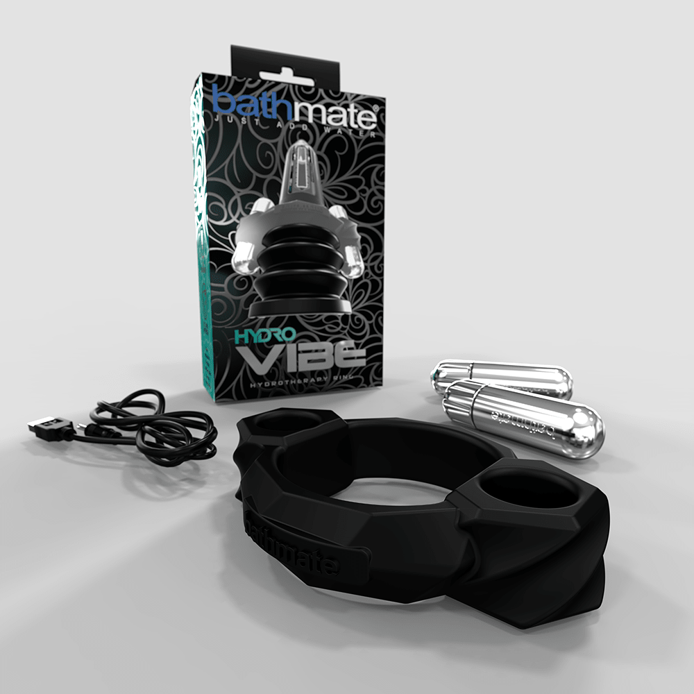 Bathmate HYDRO VIBE Pump Addition | Silicone Sleeve with 2 x Bullet Vibrators