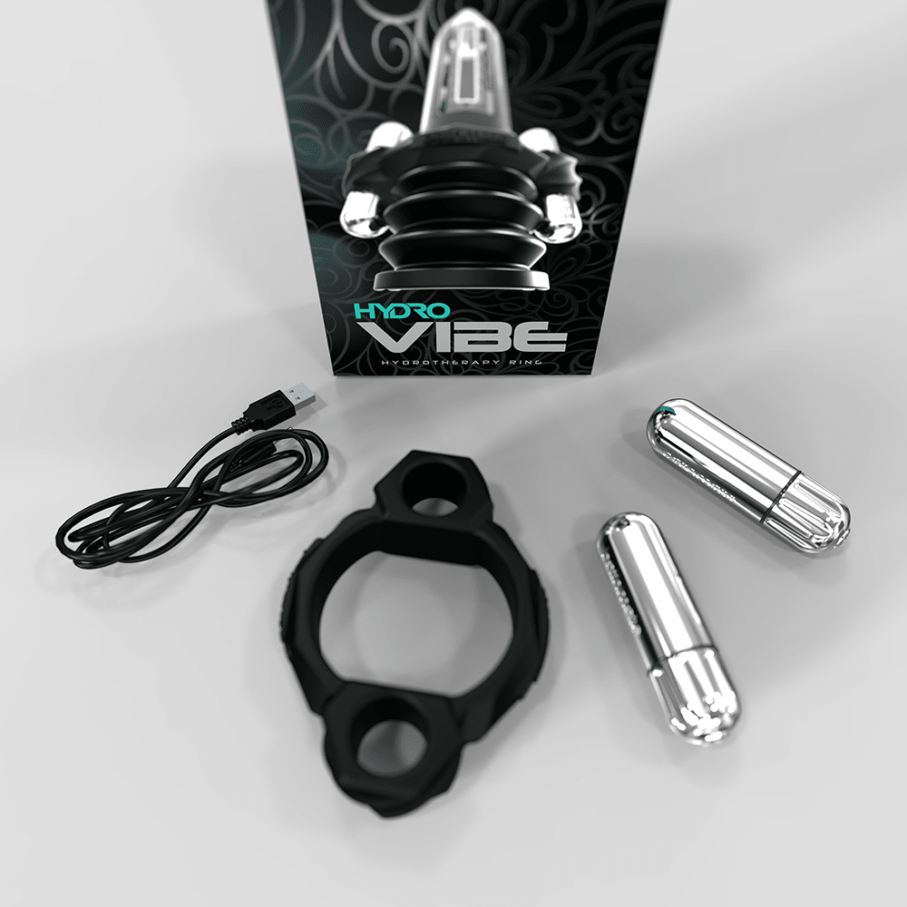 Bathmate HYDRO VIBE | Silicone Sleeve with 2 x Bullet Vibrators