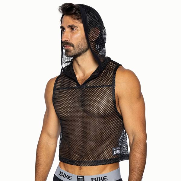 BIKE Hooded Practice Jersey | Black