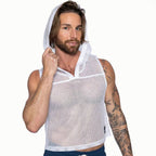 BIKE Hooded Practice Jersey | White