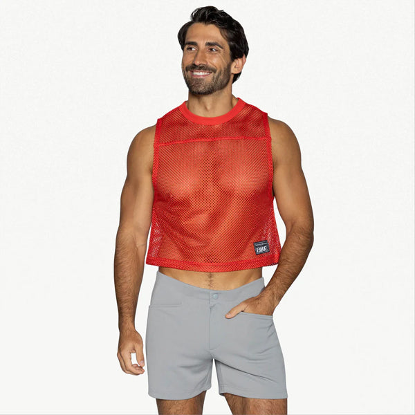 BIKE Sleeveless Practice Jersey Bold Red | Red