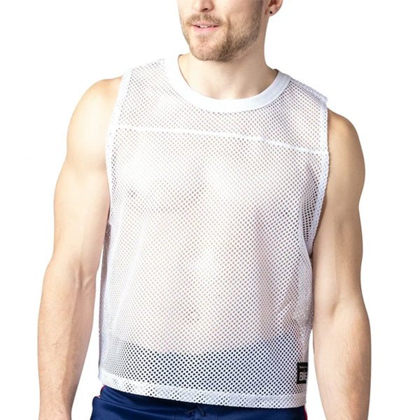 BIKE® SLEEVELESS PRACTICE Jersey | White