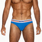 BIKE® Stretch Cotton Brief | Bright Indigo