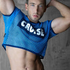 Boxer Barcelona CRUISE Crop Top | Blue