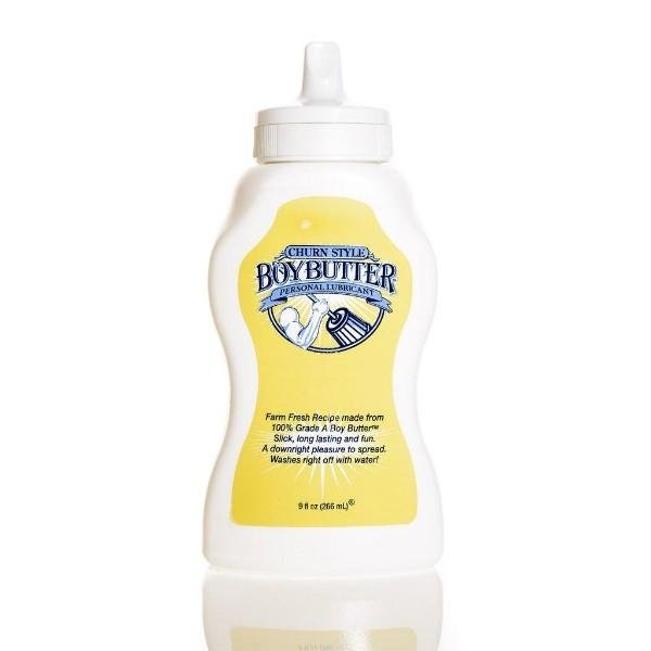 BOY BUTTER Oil Based Lubricant: Squeeze Bottle | 9oz
