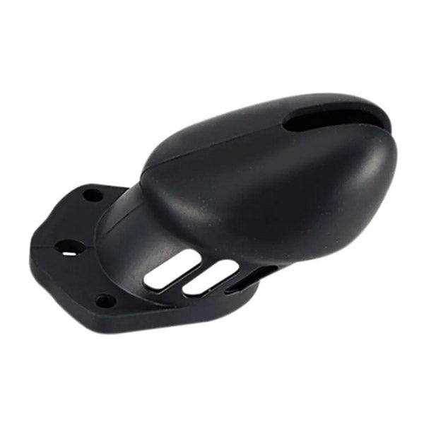 BRUTUS DENIAL - Silicone Chastity Cage Set Black
