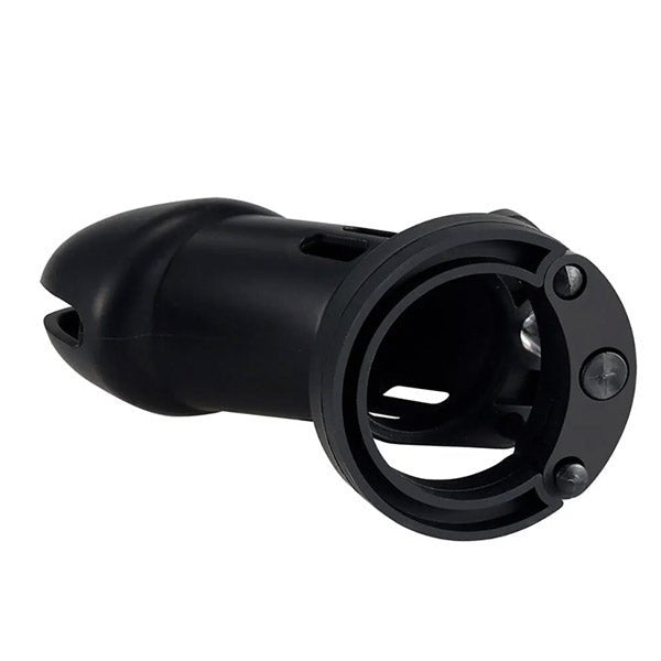 BRUTUS DENIAL - Silicone Chastity Cage Set Black