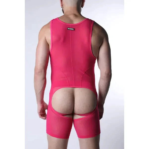 Cell Block 13 Void Body Suit Pink - M