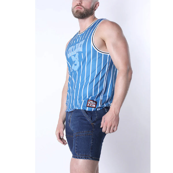 CellBlock 13 Full Court Tank Top | Blue